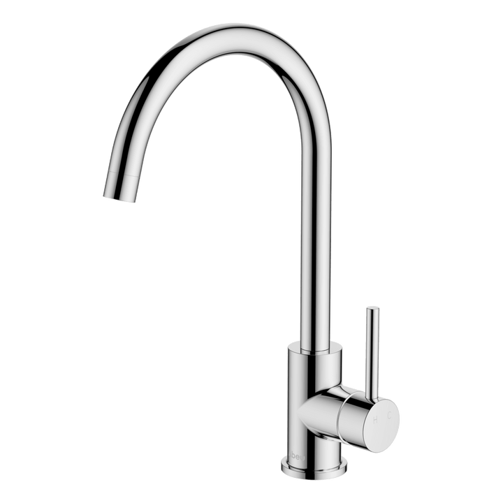 Abey Lucia Goose Sidelever Mixer Lead Free