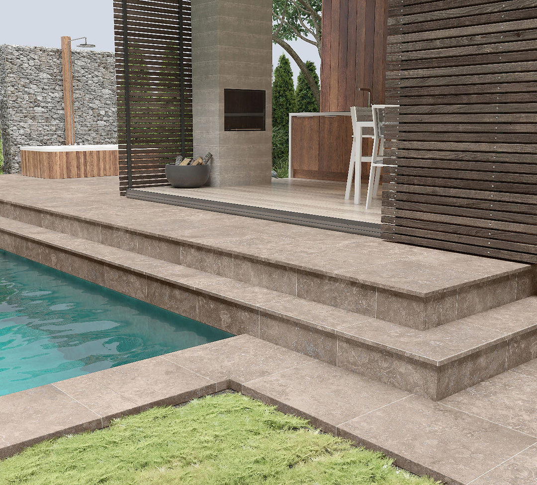 Bari Porcelain Travertine Series