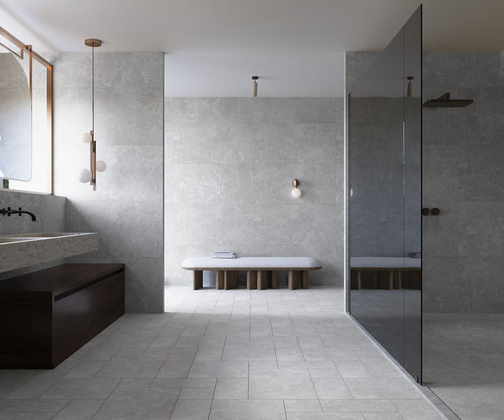 Bari Porcelain Travertine Series