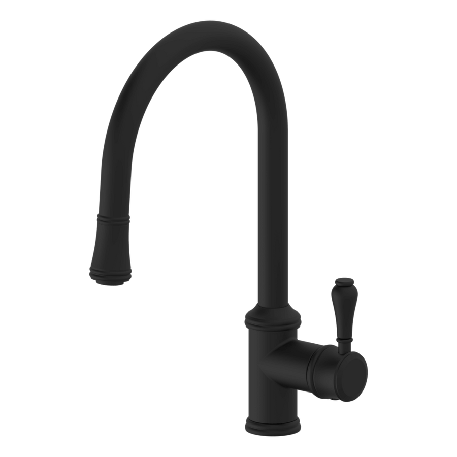 Abey Vicario Provincial Single Lever Kitchen Mixer with Pull Out Lead Free