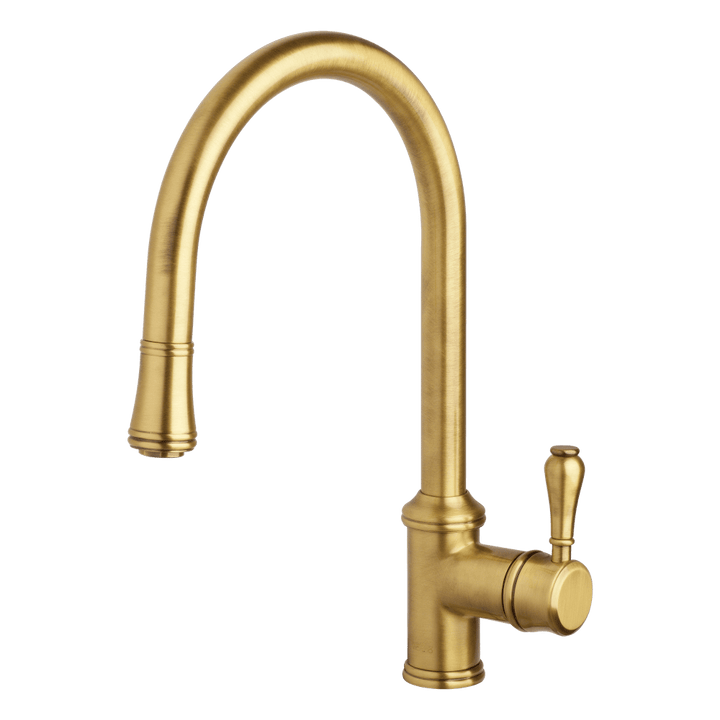 Abey Vicario Provincial Single Lever Kitchen Mixer with Pull Out Lead Free