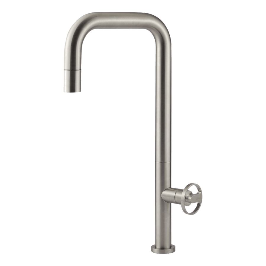 Abey Patio Pull Out Stainless Steel Mixer Lead Free