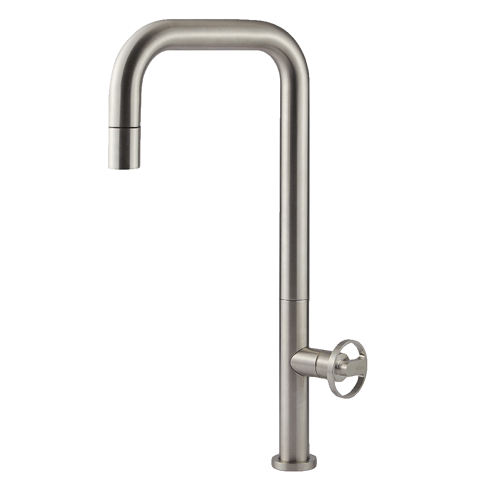 Armando Vicario Patio Pull Out Stainless Steel Mixer