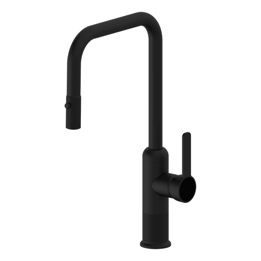 Abey Lumiere Pull Out Kitchen Mixer Dual Spray Lead Free