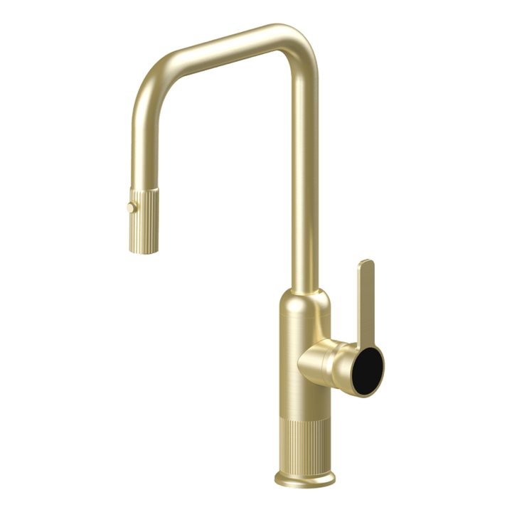 Abey Lumiere Pull Out Kitchen Mixer Dual Spray Lead Free