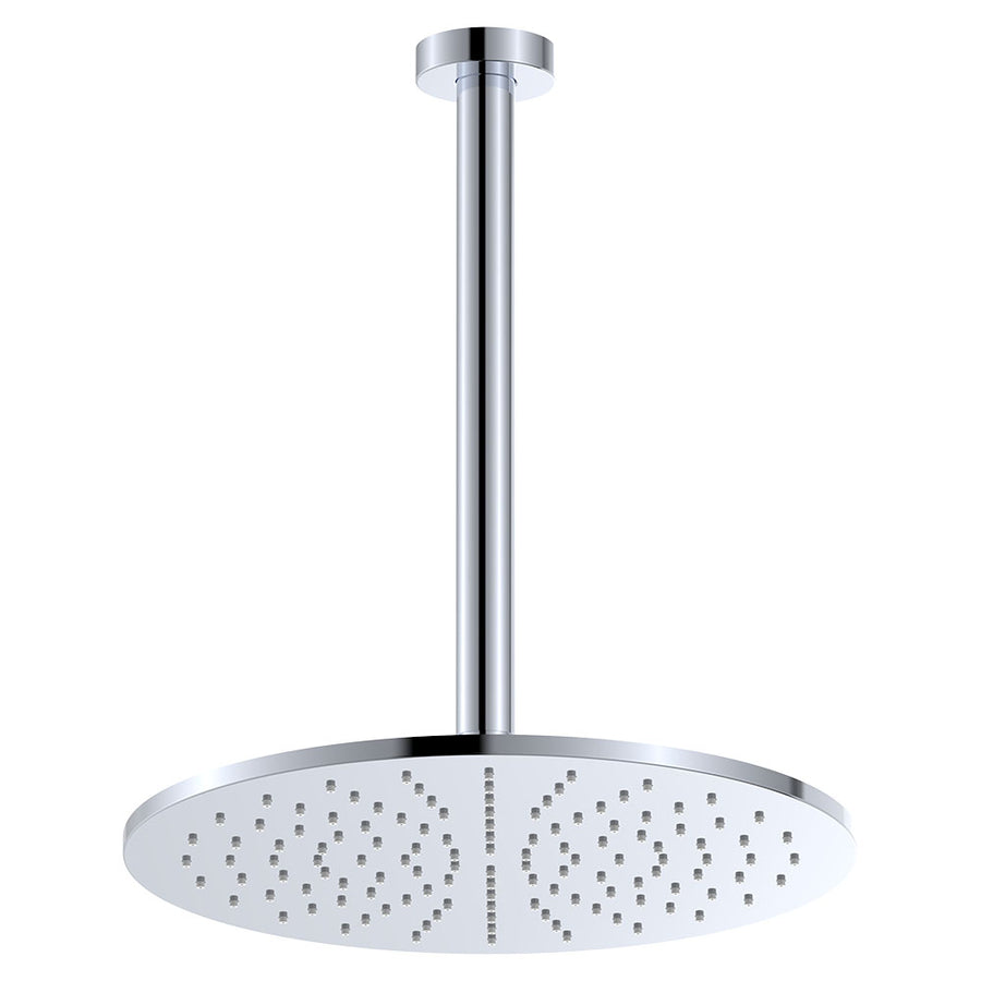Fienza Empire Slim Ceiling Shower 300mm Head, 350mm Drop