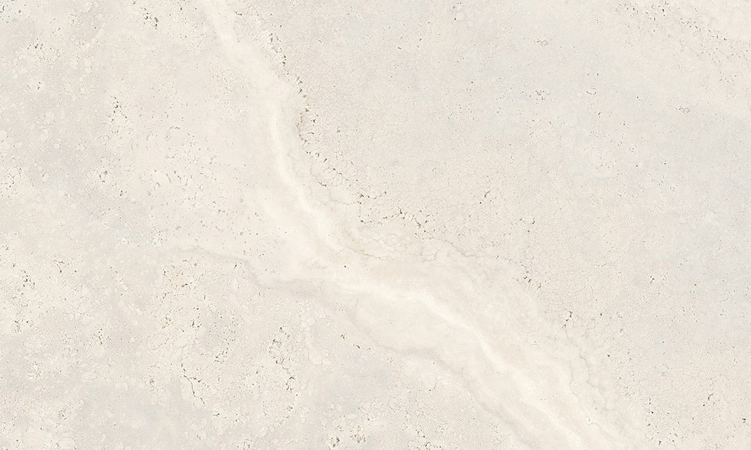 Crown Travertine White Glazed Porcelain Collection