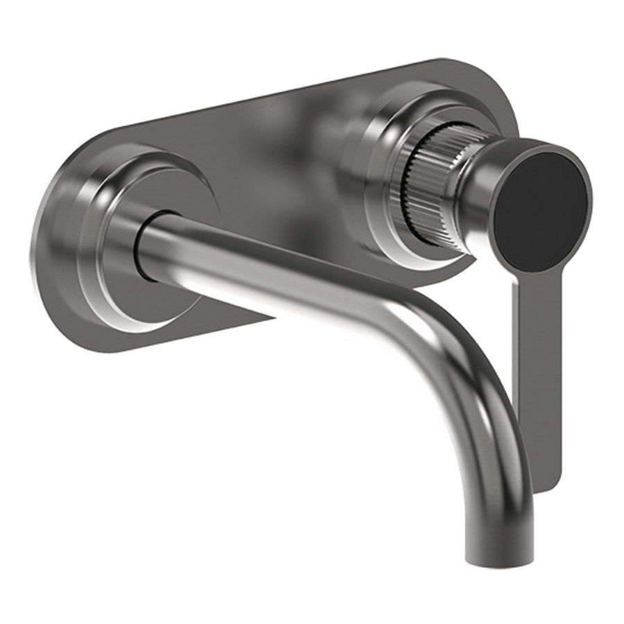 Abey Lumiere Wall Basin Mixer Lead Free