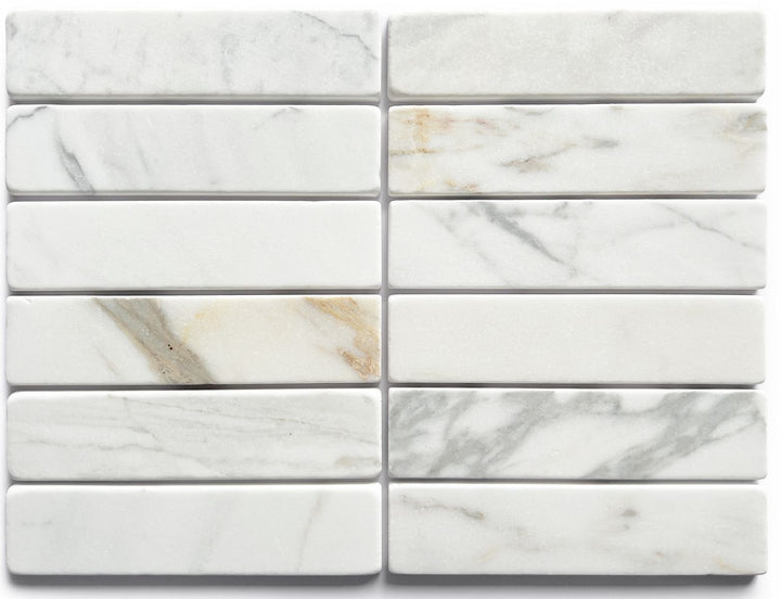 Apollo Collection Natural Stone Tumbled Subways 50x200mm