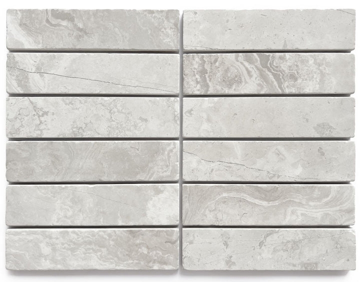Apollo Collection Natural Stone Tumbled Subways 50x200mm