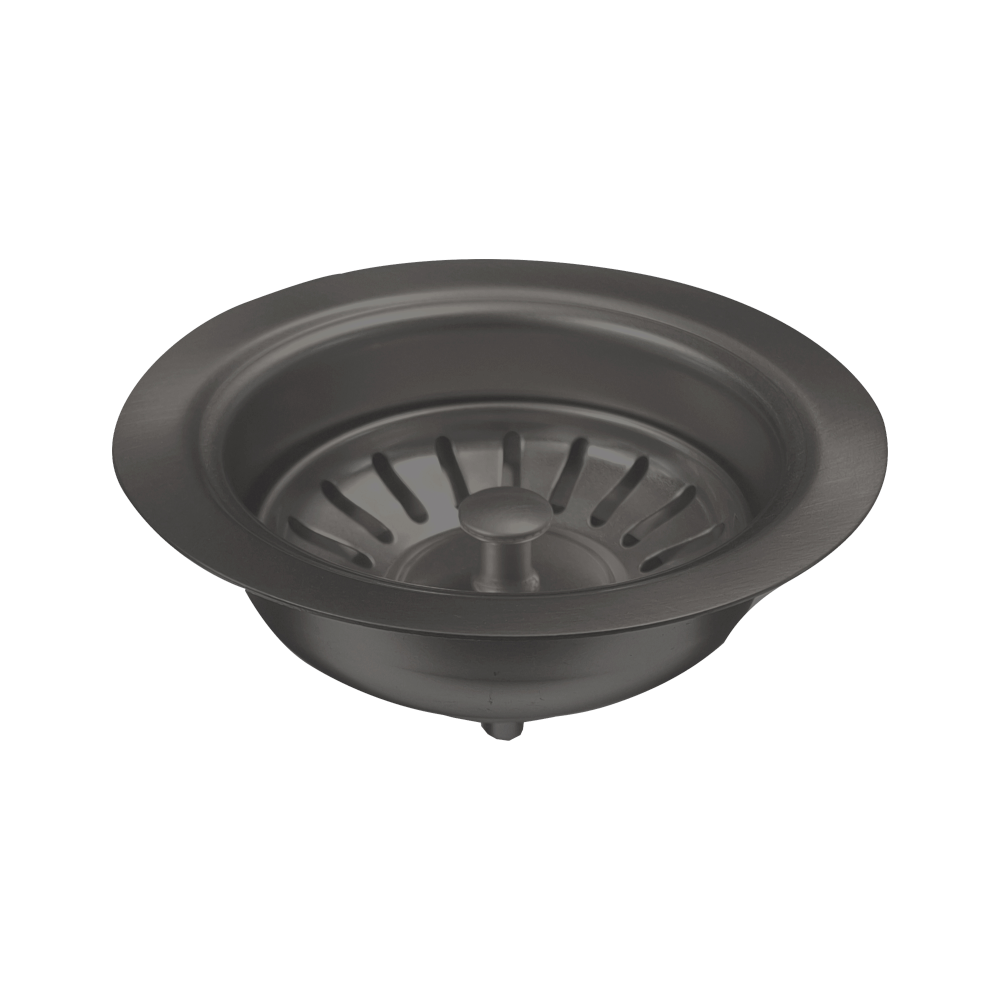 Abey Strainer &amp; Flange Black Pearl