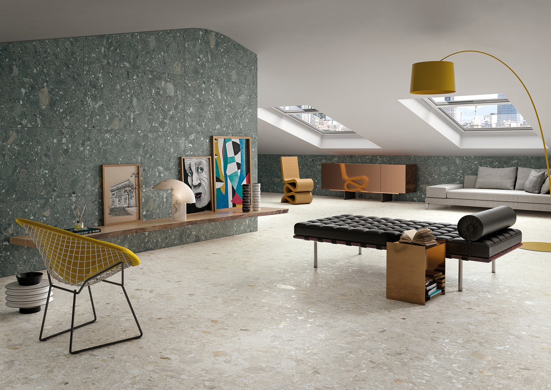 Italian Ceppo Verde Green Porcelain Tile 600x1200