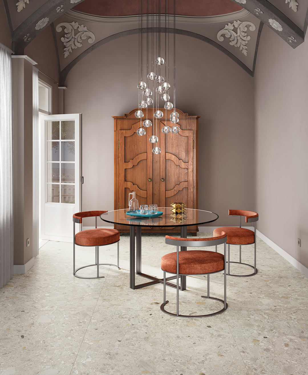 Italian Ceppo Avorio Series Ivory Porcelain Tile