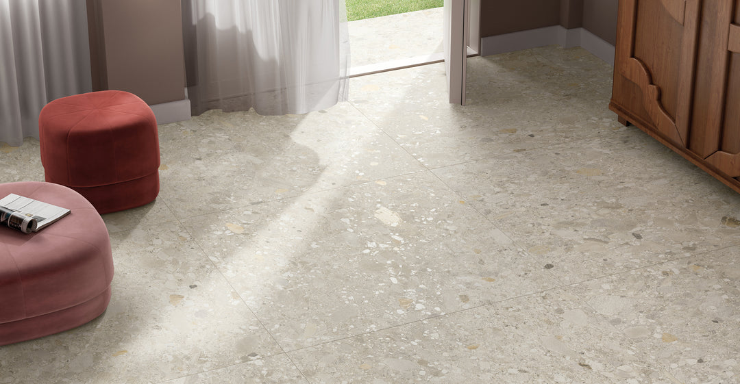 Italian Ceppo Avorio Series Ivory Porcelain Tile