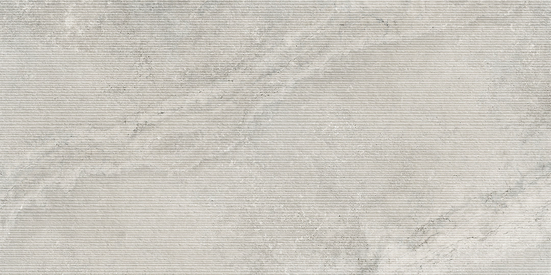 Crown Travertine Silver Glazed Porcelain Collection