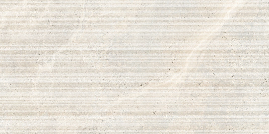 Crown Travertine White Glazed Porcelain Collection