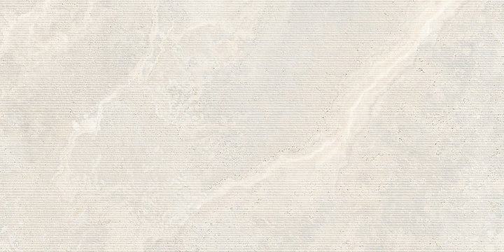 Crown Travertine White Glazed Porcelain Collection
