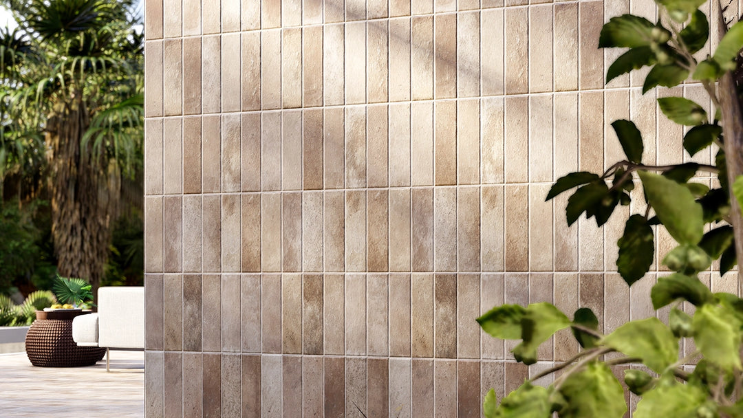 The Volterra Collection Spanish Porcelain Subway and Square Tiles
