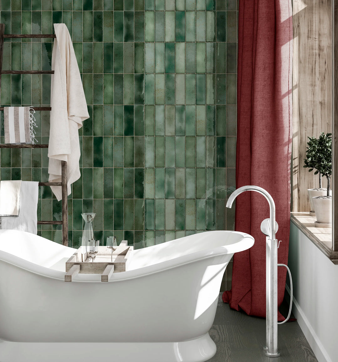 The Amazonia Collection Spanish Ceramic Subway Wall Tiles