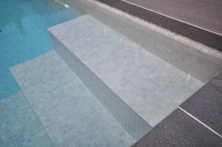 The Ezarri Niebla 60-A Pool Tile Collection
