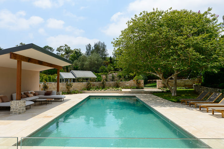 The Ezarri Zen Pale Cherry Pool Tile