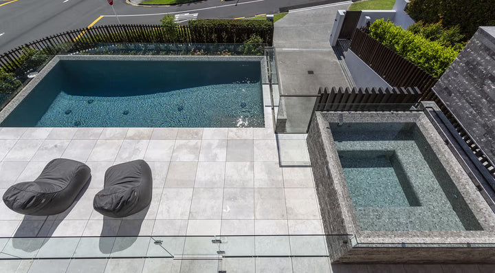 The Ezarri Zen Fior Di Bosco Pool Tile Collection