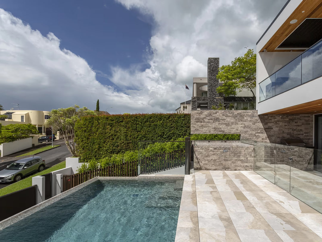 The Ezarri Zen Fior Di Bosco Pool Tile Collection