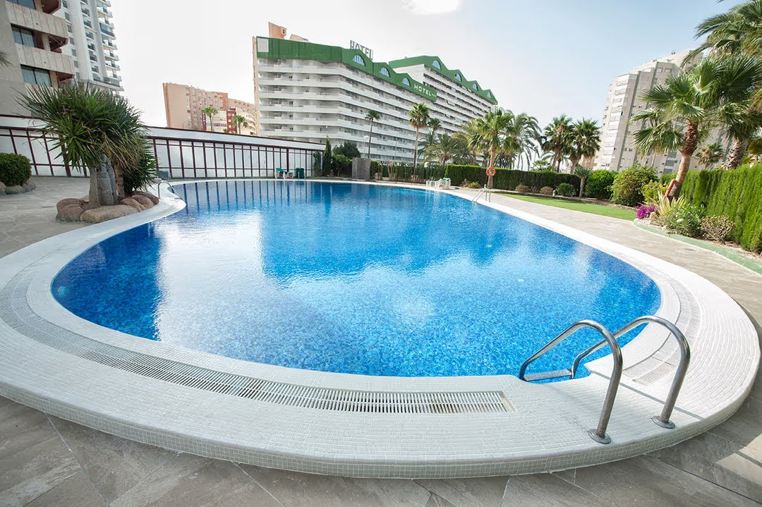 The Ezarri Topping Blueberries Pool Tile, view 3