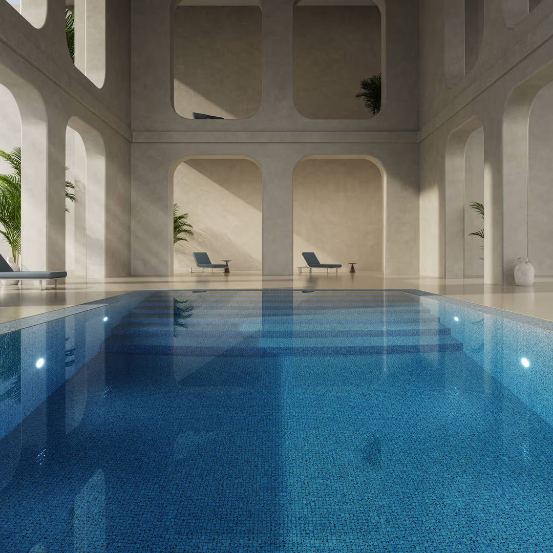 The Ezarri Terrazzo Sea Pool Tile Collection, view 2