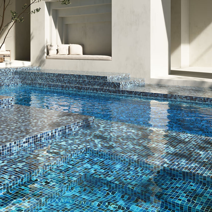 The Ezarri Gemma Tanzanite Pool Tile