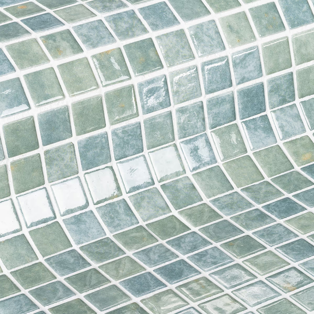 The Ezarri Gemma Peridot Pool Tile