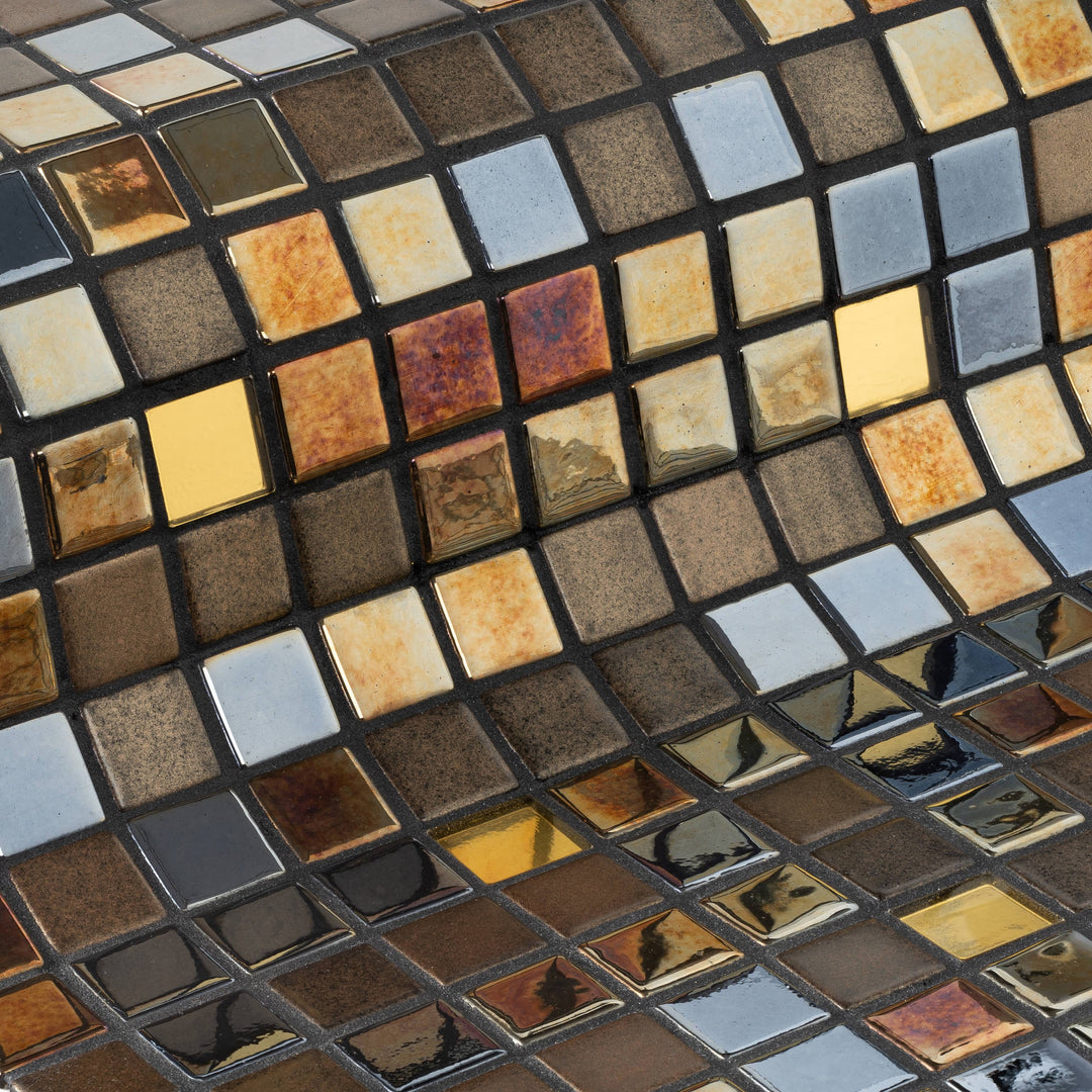 The Ezarri Gold Alexander 25 Pool Tile