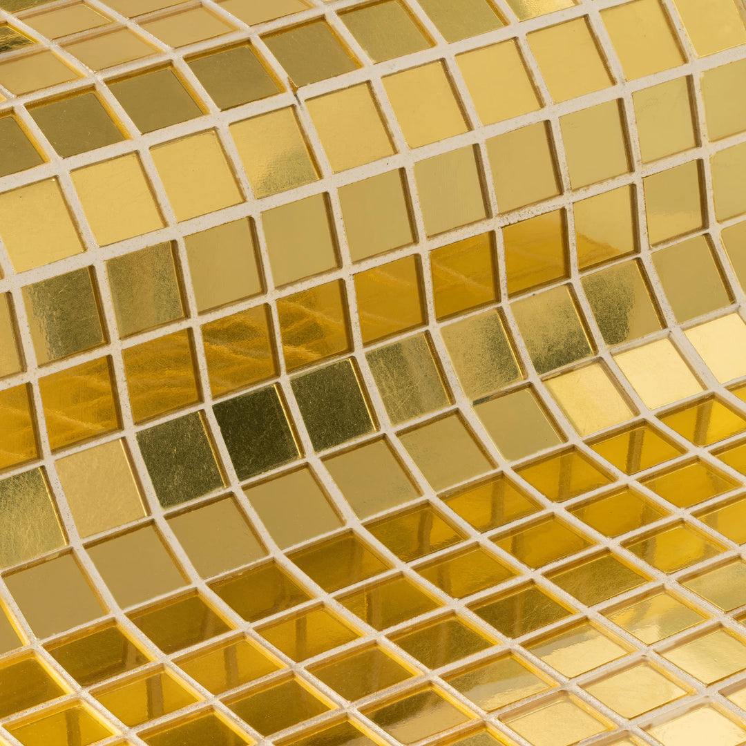 The Ezarri Gold 25 Mosaic Tile