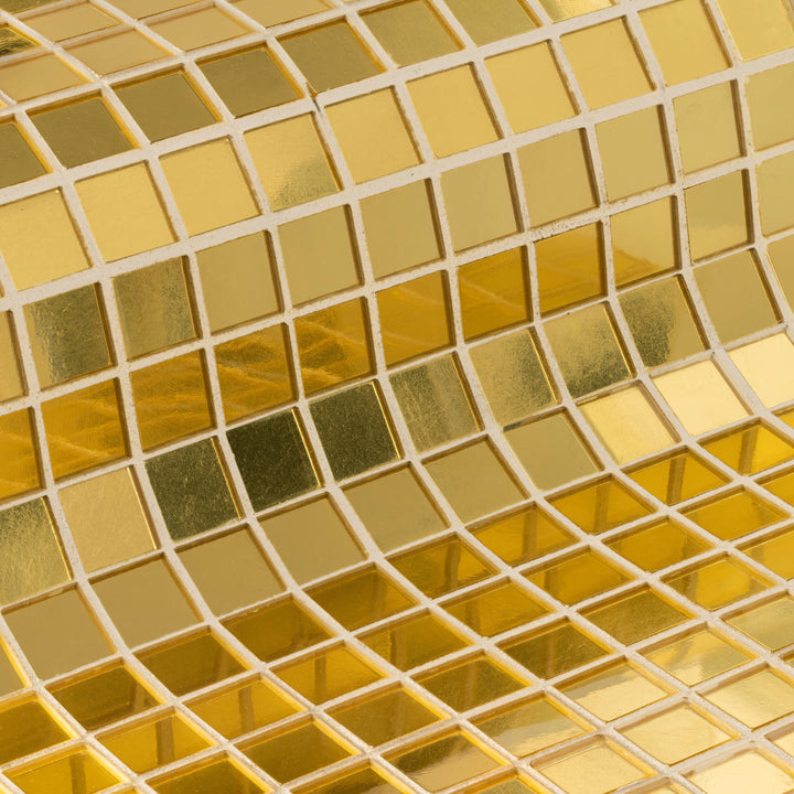 The Ezarri Gold 25 Mosaic Tile