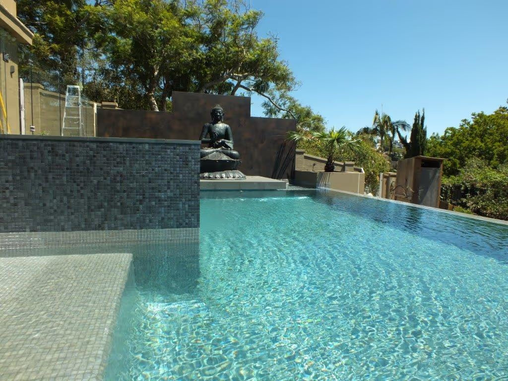 The Ezarri Metallica Inox Pool Tile