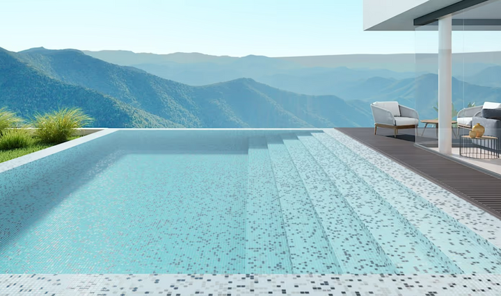 The Ezarri Fosfo Draco Pool Tile