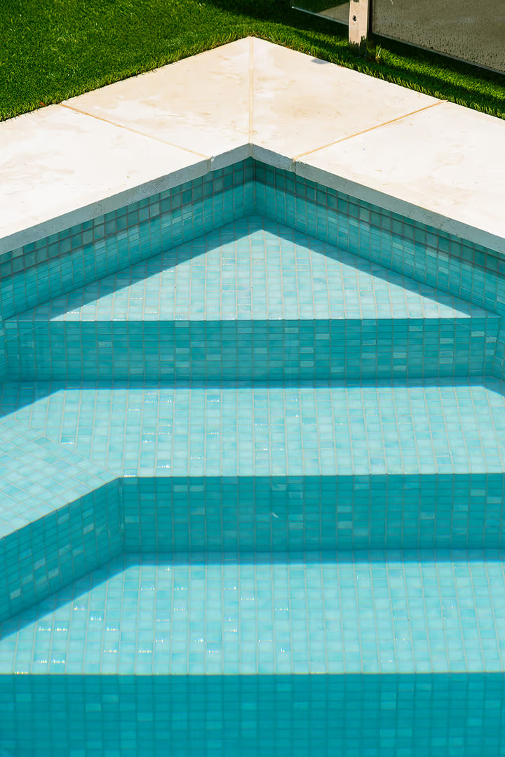 The Ezarri Tourmaline Pool Tile