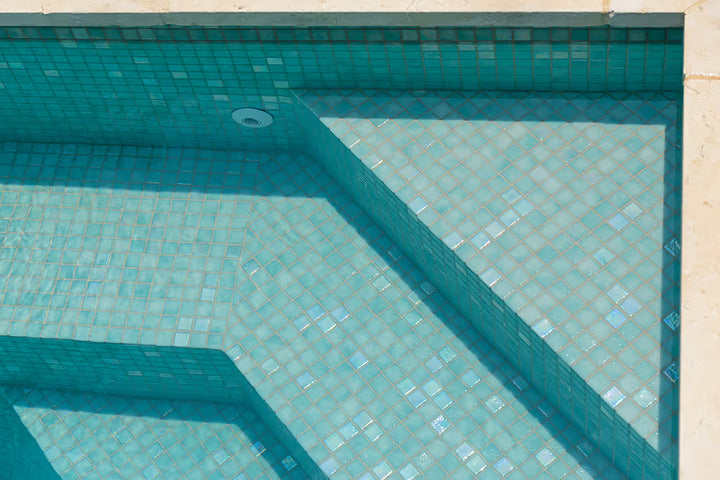The Ezarri Tourmaline Pool Tile
