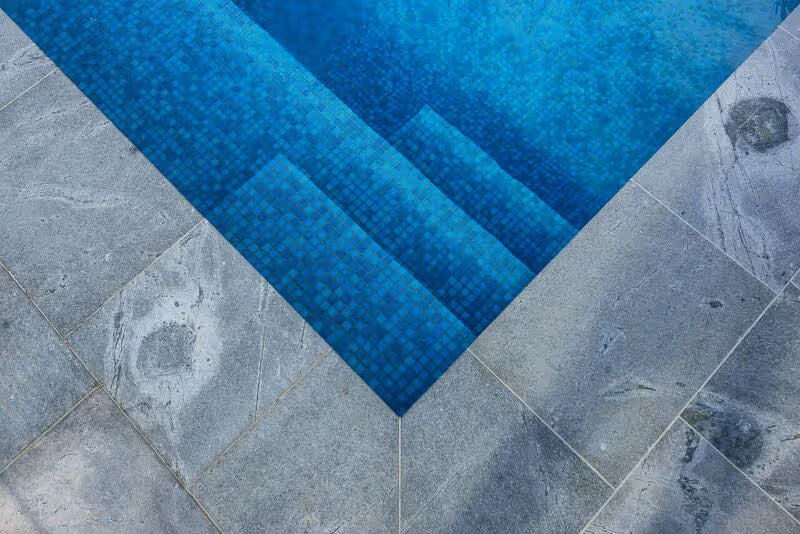 The Ezarri Tahiti Pool Tile