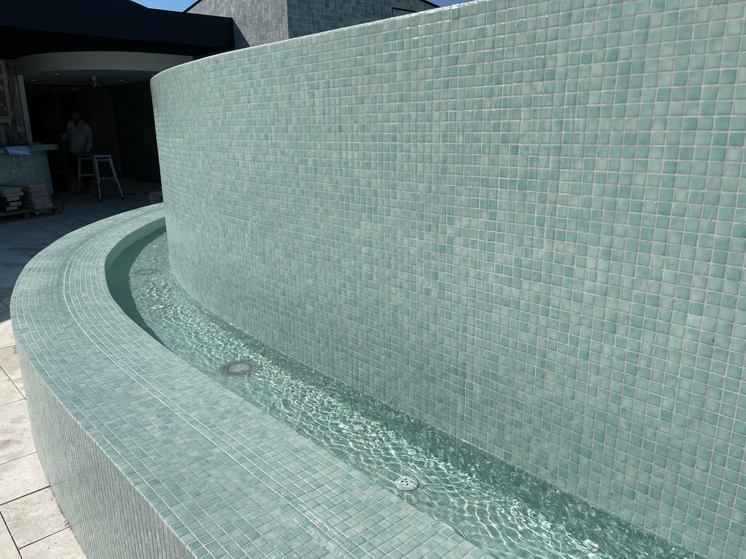 The Ezarri Niebla 29-B Pool Tile Collection
