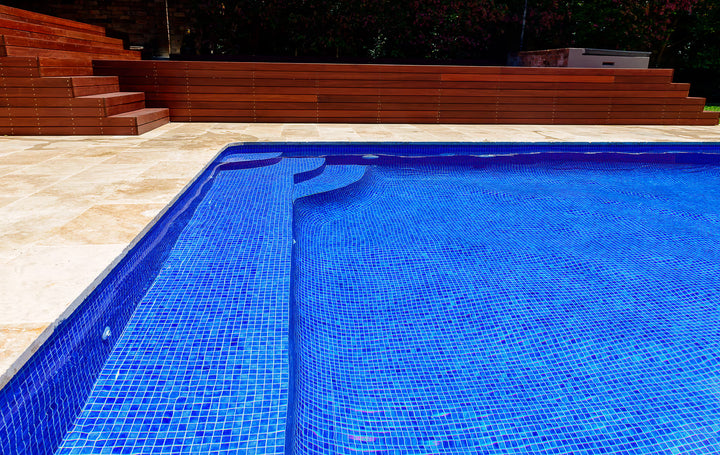 The Ezarri Niebla 62-B Pool Tile Collection
