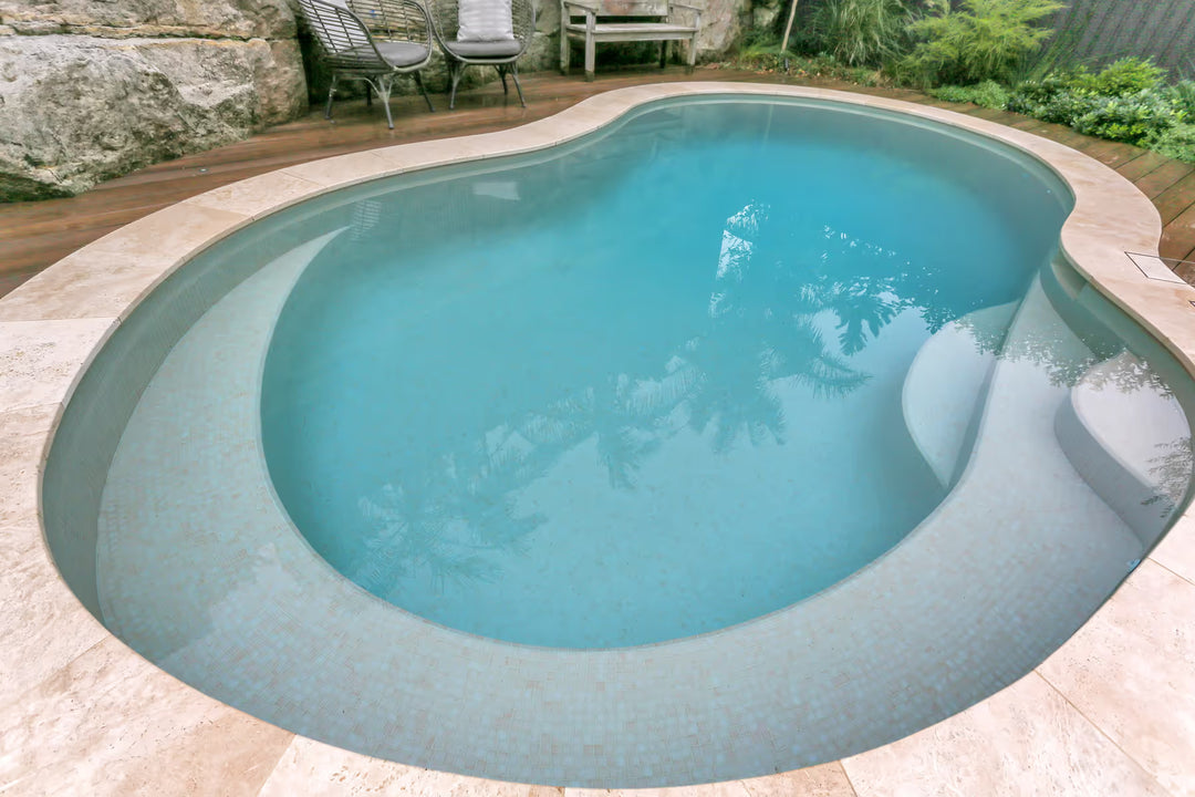The Ezarri Niebla 23-B Pool Tile Collection