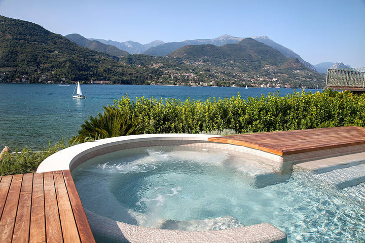 The Ezarri Niebla 23-B Pool Tile Collection