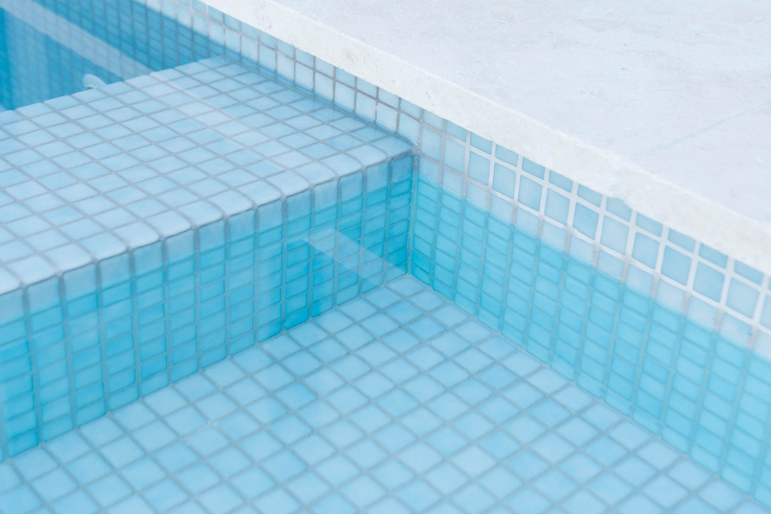 The Ezarri Niebla 21-B Pool Tile Collection