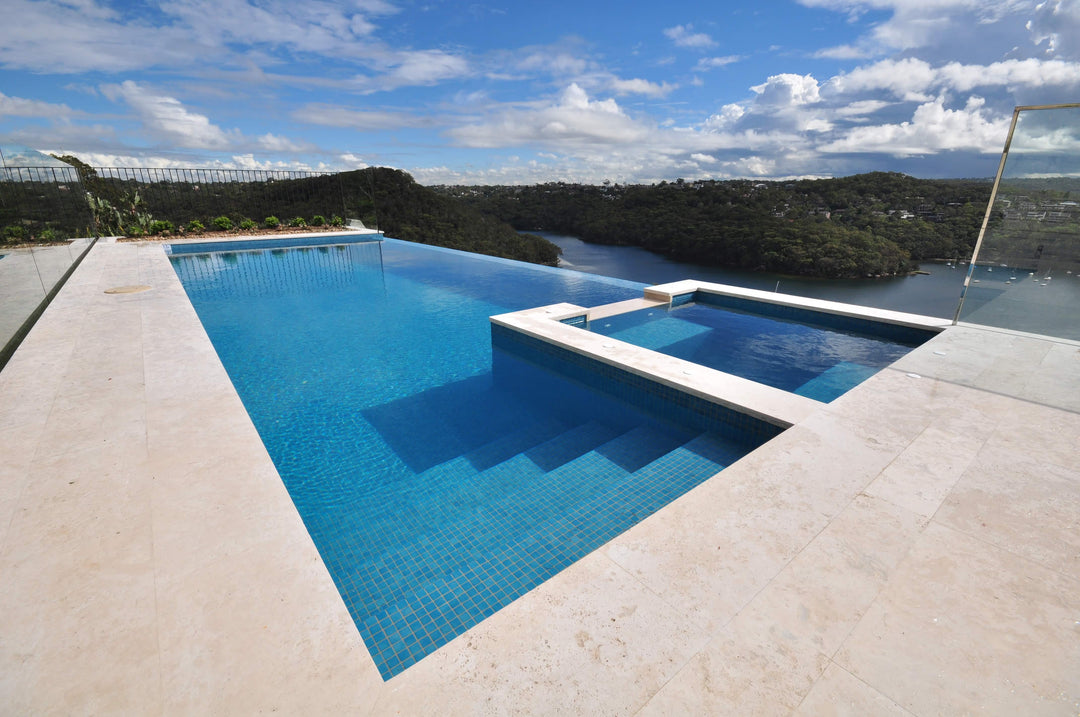 The Ezarri Niebla 10-A Pool Tile Collection