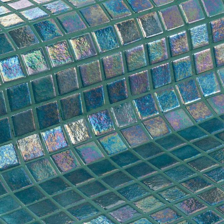 The Ezarri Iris Jade Pool Tile Collection