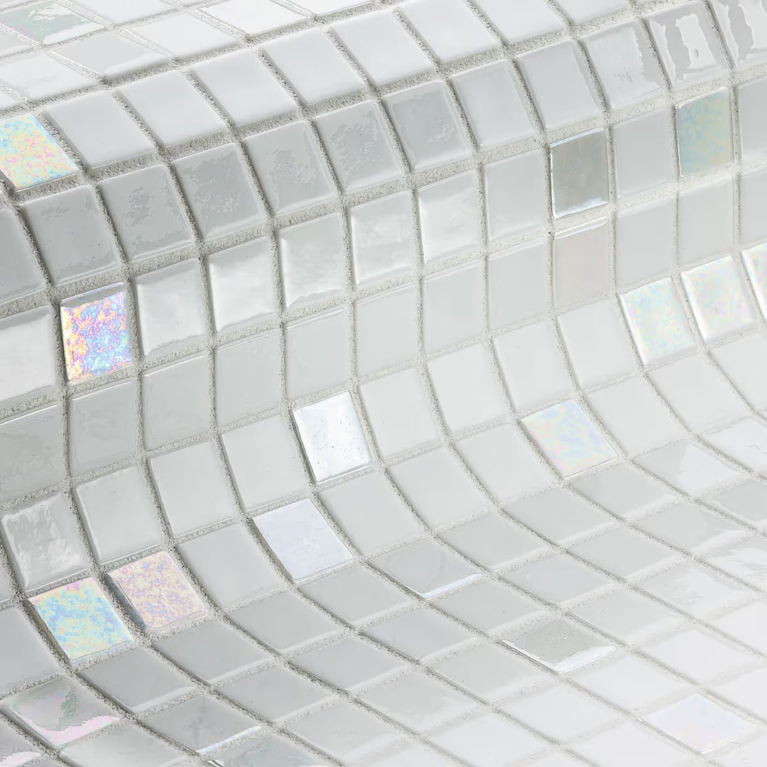 The Ezarri Iris Mix Diamond Pool Tile