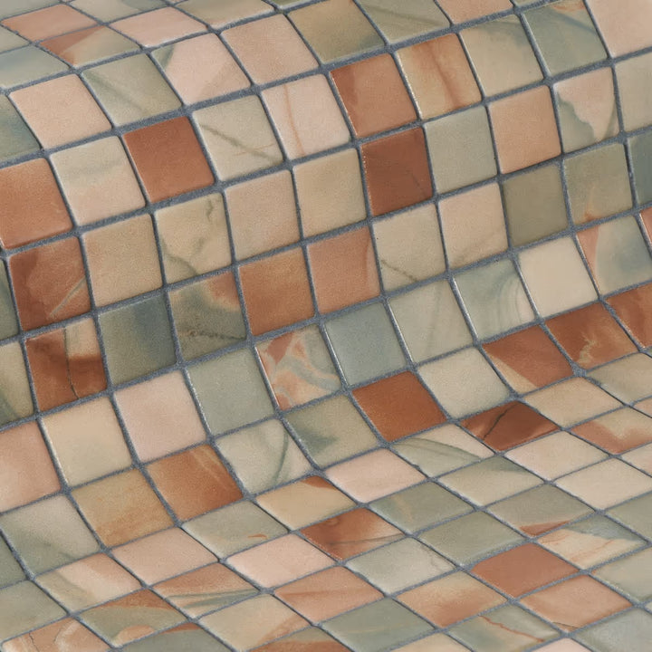 The Ezarri Aquarelle Effect Pool Tile Collection