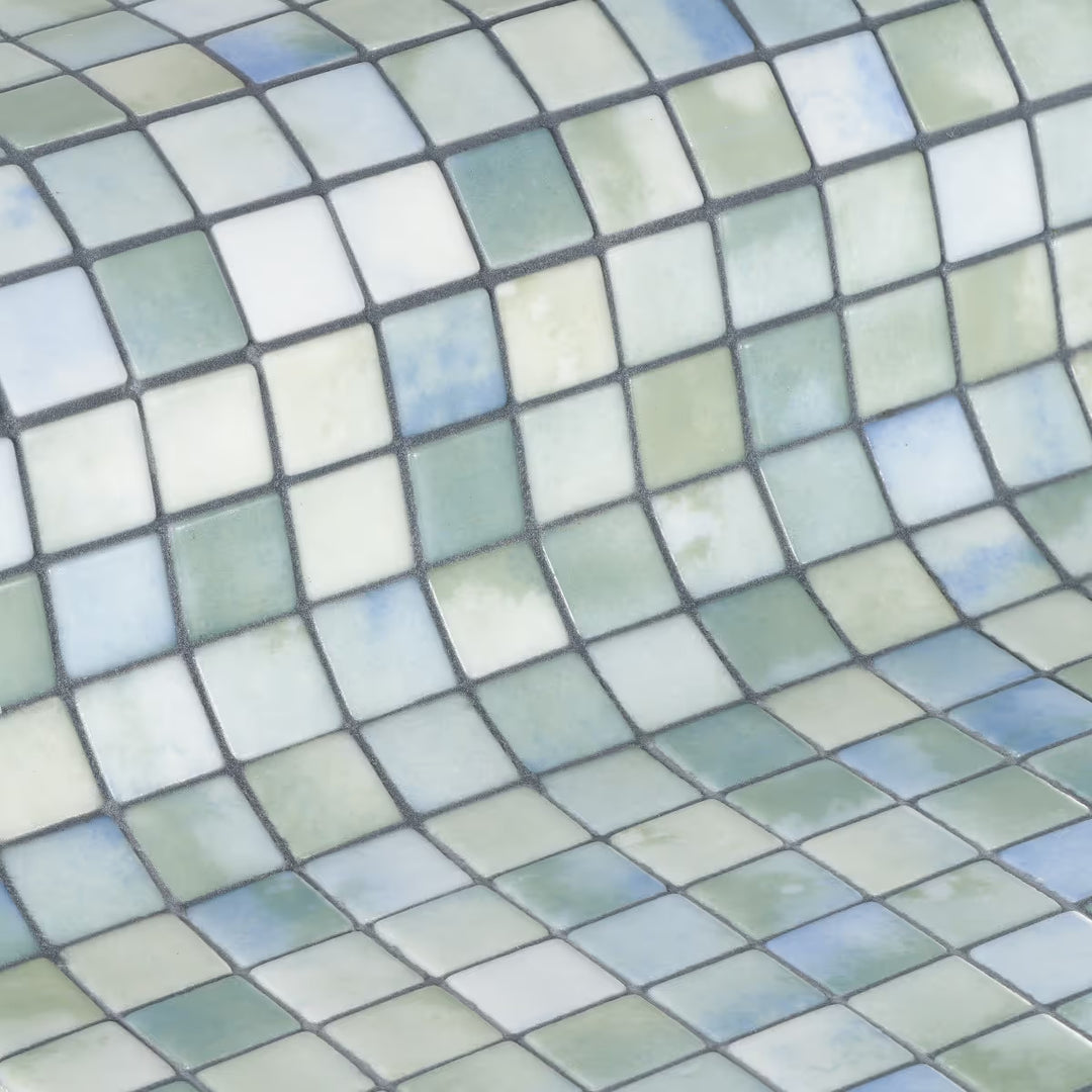 The Ezarri Aquarelle Fluid Pool tile Collection