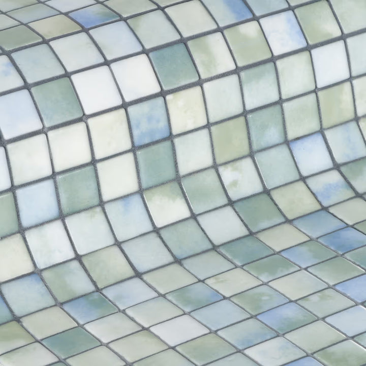 The Ezarri Aquarelle Fluid Pool tile Collection
